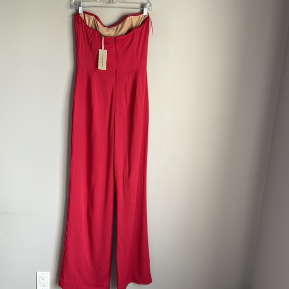 NEW Ramy Brook Vivian Jumpsuit Rouge 8 - Picture 5 of 15